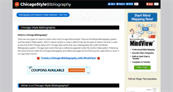 Desktop Screenshot of chicagostylebibliography.com